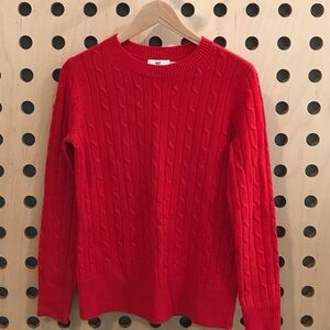 Vineyard Vines 100% Cashmere Cable Knit Sweater